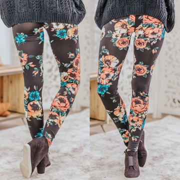 hip-lifting elastic leggings